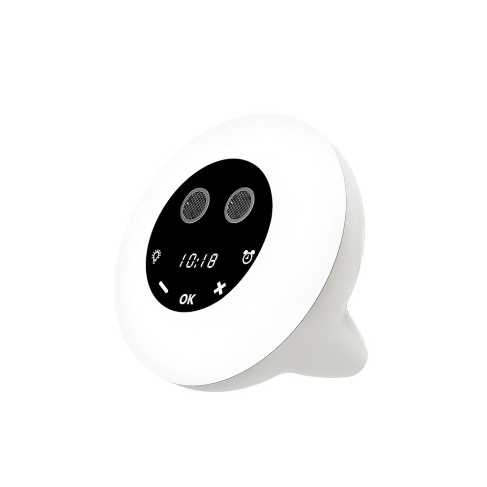 Multifunctional Alarm Clock Time Management Sitting Correction Reminder(White)