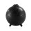 D612 USB Plug-in Colorful Gradient Atmosphere Light Flame Crack Aromatherapy Humidifier(Black) 1