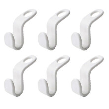 6pcs Cascading Connection Hooks Clothing Hanger Extending Clip Hanger Connecting Clip
