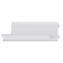 3 inch Clear Plastic Stand Cookie Holder Display Stand Place Card Holder Display Easels at Weddings, Birthday Party(24 pack)