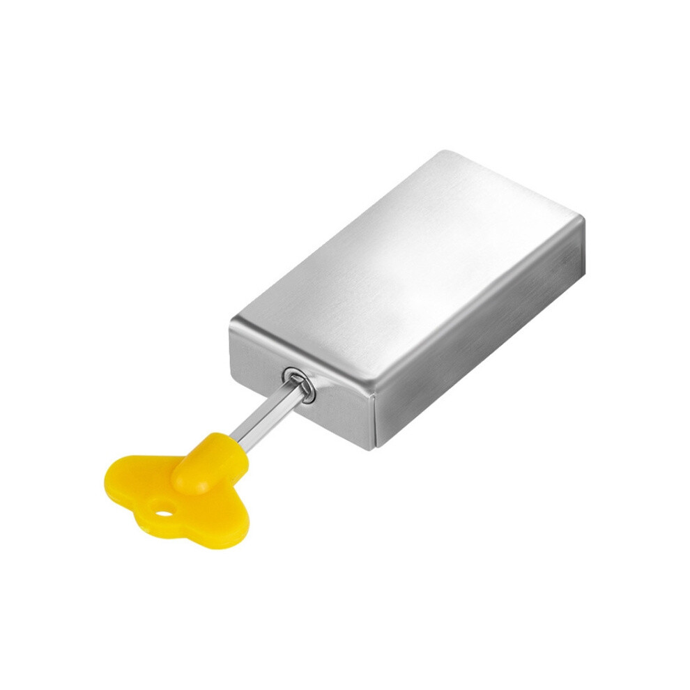 No Punching Limiters Child Safety Window Limit Lock With Key(Double Windows Stainless Steel Model)