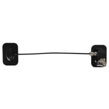 Door And Window Limiters Child Security Anti-Theft Latch With Key(Black)