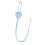 M010087 Strap Súgartha Silicone le haghaidh Teether Leanbh Frith-Thitim (Gorm) 1