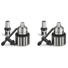 2X Super Heavy Duty 1/2 Inch (1-13mm) Magnetic Drill Chuck with 3/4 Inch Weldon Shank Adapter