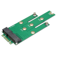 Msata  PCI-E 3.0 Ssd Till Ngff M.2 B Key  Interface Adapter Card