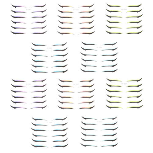 Multi Line Strip Sticker for Smudge-Free Eye Makeup
