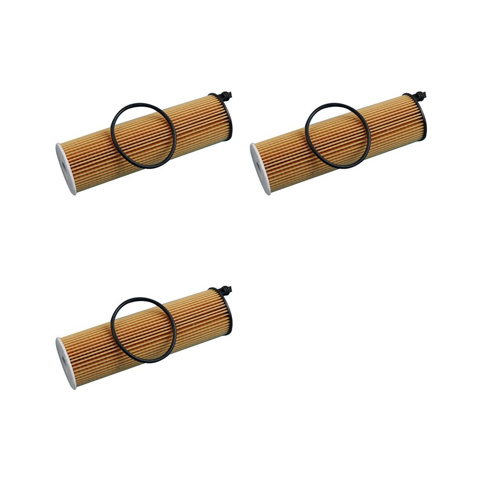 3X Oil Filter Kit For - W222 V222 X222 S350 S400 W205 C180 C200 C220 A205 C205 S205 C257 Cls300 A6541801100 6031444418773