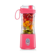 6-Blade Wireless Electric Juicer (Rose Red) - Ready to Drink After Opening