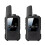 2pcs Mini Wireless Long Range Parent Child Walkie Talkie, EU Plug (Black) 1