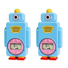 Set van twee RETEVIS RT36 draagbare walkie-talkies voor kinderen, Amerikaanse frequentie 462.5625-467.7125MHz, 14 kanalen, Amerikaanse stekker (l