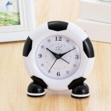 Bo Sheng GH217 Ball Shape Alarm Clock Kids Bedside Silent Scanning Clock(White)