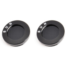 2pcs 1.25 Inches Black Solar Filter Astronomical Telescope Optical Glass Lens Optical Filter Lens Filter M30X1