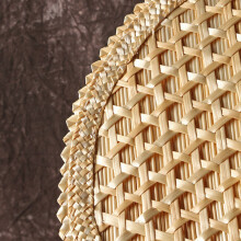 4X Hand-Woven Woven Straw Hand Fan Old Summer Natural Hand Fan Environmentally Friendly Hand-Woven Fan Decorative Fan