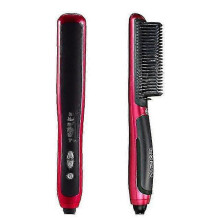 Hair Tools Quick Heating Beard Straightening Mini Men's Hair Brush Electric Comb