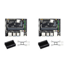 2X for Jetson 4GB Developer Kit AI Artificial Intelligence Development Board with Heat Sink
