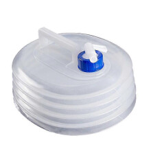 Collapsible Water Container 10l, Camping Water Containers with Tap,portable & Folding Water Carrier Use Bbqs, Picnics, And Camping, Hiking1pcwhite yu