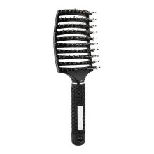 Big Curled Hair, Nine Rows Of Combs, Curly Hair, Black