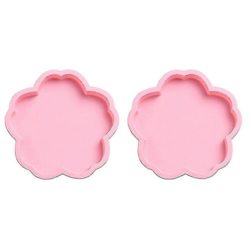 2pcs Sakura Shaped Silicone Baking Tray Cake Diy Baking Mold Cake Mold