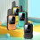 2pcs Mini Wireless Long Range Parent Child Walkie Talkie, EU Plug (Black) 2