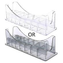 1 piece of 8-grid base, suitable for 8p universal hair clipper limit comb guide accessory size hair clipper replacement, with clip 3171/500 1/8 inch t