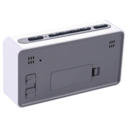 AQ139N LED Display Desktop Alarm Clock (White) 2