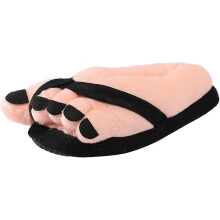 (One Size, Black-4) Slippers Women Summer Women And Men Cute Cartoon Design Novelty Slippers House Slippers Warm Slippers Women-hs