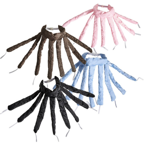 Headband Squid Sponge Hair Curler (Black) 1