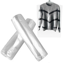 50pcs 60x100cm Clothes Dust Cover Disposable Garment Dust Shield Garment Suit Bag