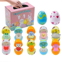 DIY Plastic Easter Egg Surprise Tumbler Blind Box Toy for Crafting and Gift Giving