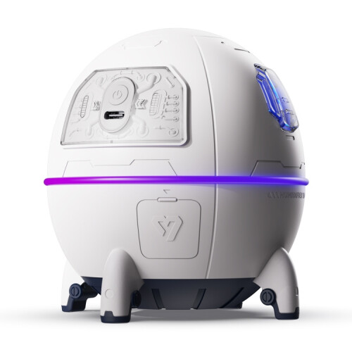 Lunar Type-C Desktop Humidifier Ambient Lamp (Grey) 1