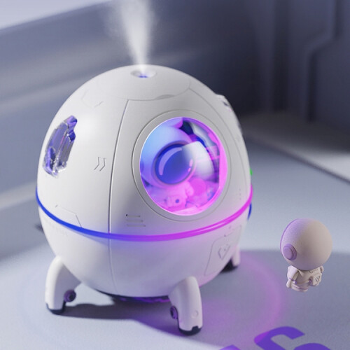 Lunar Type-C Desktop Humidifier Ambient Lamp (Grey) 2