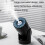 L09 USB-powered rotatable seven-color night light humidifier (pink) 5