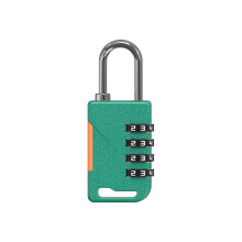 4 Digit Luggage Code Padlock Keyless Unlocks AntiTheft-Green