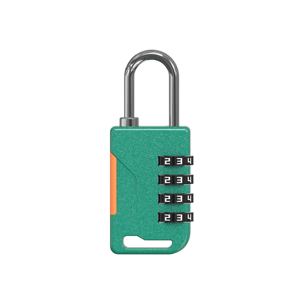4 Digit Luggage Code Padlock Keyless Unlocks Antitheft-Green 7754004219564