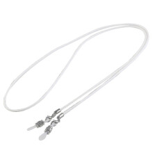 Eyeglass Sunglasses Chain Cord Neck Strap Holder Necklace (White)