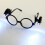 PCS Mini LED Flashlight Adjustable Eyeglass Clip Light Reading Ligh(Black) 2