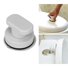 Zuignap voor deurgreep, meubelbeslag zorgt voor een veilige handgreep in de badkamer, draagbare vacuümzuignap voor keukenkastjes (60x50 mm)