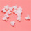 Plastic Round Shaped Cover Screw Cap Lid White 200Pcs for 5mm Dia Hole 6