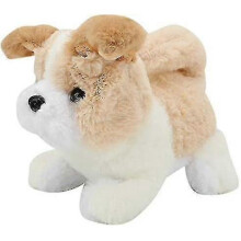 Interactive Dog Toy Walking Wagging Tail Barking Electric Toy Dog Cute Simulation Plush Puppy Dog for Kids Friends Pets Gifts Etc (beagle)