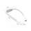 Neckband light, student eye-protecting LED reading light, USB rechargeable book light (black) 3
