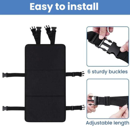 Children Bed Ladder Guard Bunk Locking Plate Preventing Children From Climbing Fall Protector(Black) 1
