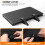 Children Bed Ladder Guard Bunk Locking Plate Preventing Children From Climbing Fall Protector(Black) 5