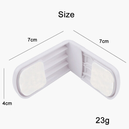 1 drawer door child safety right-angle lock (light blue) 2