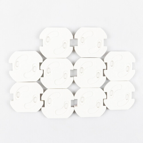 Copripresa antishock per bambini, conforme agli standard UE (bianco) 1