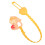 M010087 Strap Súgartha Silicone le haghaidh Teether Leanbh Frith-Thitim, Cosc (Liath/Glas) 3