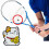6Pcs Tennis Racket Shock Absorbers Dampeners Replacement Soft 6