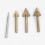 4PCS Welding Replacement Tips, Soldering Iron Tips, Triangular Copper Heads  Accessories for Car Bumper Repair 7