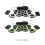 USB Powered Electronic Drum Includes Sound Output Jacks-Green 4