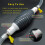 2pcs 2M High Flow Siphon Hand Pump Portable Manual Car Fuel Transfer Pum 9