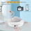 Automatic Electric Turntable, Rotating Jewelry Stand Rechargeable Rotating Display Stand US Plug 3